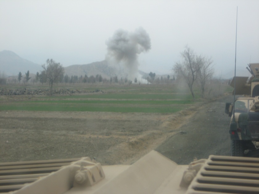 IED, Khowst, Afghanistan